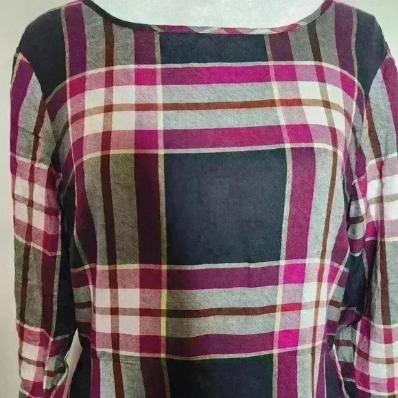 Ann Taylor LOFT Women's knee length A-line dress bell sleeves size 6 - Picture 4 of 11